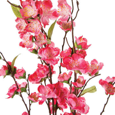Tige fleur de cerisier rose ou blanche H110