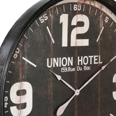 Horloge métal Hôtel D90