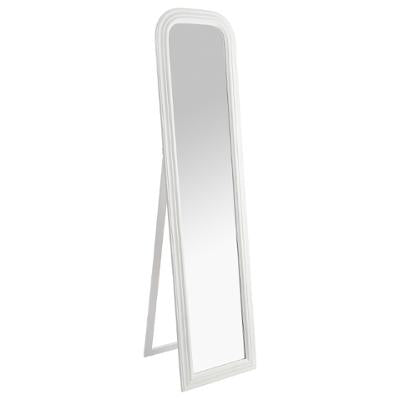 Miroir sur pied bois blanc ADELE 40x160