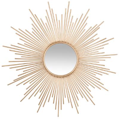 Miroir soleil métal OR Ø99cm (5995307499715)